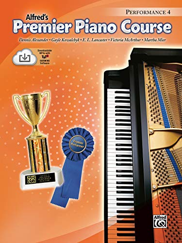 Stock image for Premier Piano Course Performance, Bk 4: Book & Online Audio (Premier Piano Course, Bk 4) for sale by Jenson Books Inc