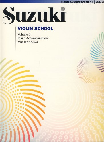 Imagen de archivo de Suzuki Violin School, Vol 3 : Piano Acc a la venta por Better World Books