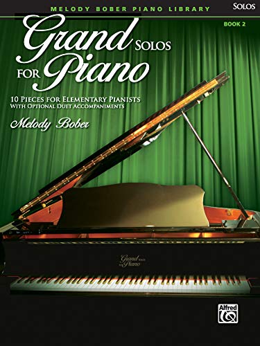 Imagen de archivo de Grand Solos for Piano, Bk 2: 10 Pieces for Elementary Pianists with Optional Duet Accompaniments a la venta por Goodwill