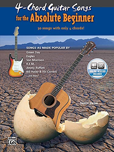 Beispielbild fr 4-Chord Songs for the Absolute Beginner: Book & Online Audio (Absolute Beginner Series) zum Verkauf von SecondSale