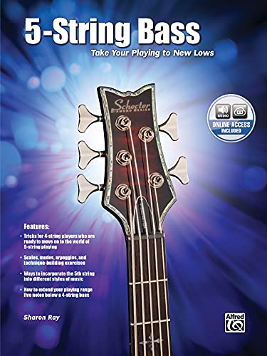 5-String Bass: Taking Your Playing to New Lows, Book & Online Audio (National Guitar Workshop) (9780739052754) by Ray, Sharon
