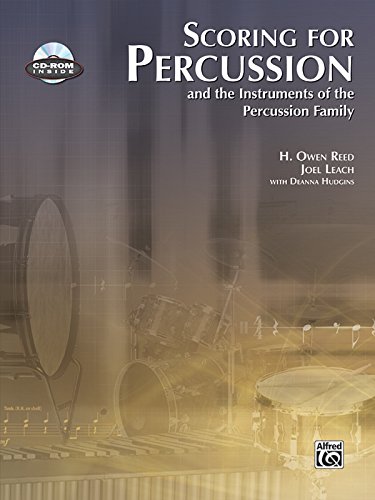 Beispielbild fr Scoring for Percussion (Book & CD-ROM) zum Verkauf von Magers and Quinn Booksellers