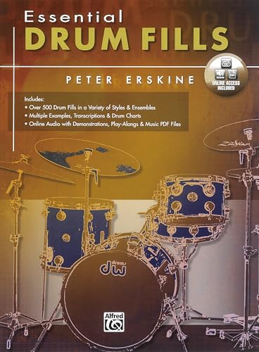 Imagen de archivo de Essential Drum Fills: Book Online Audio/PDF a la venta por Zoom Books Company