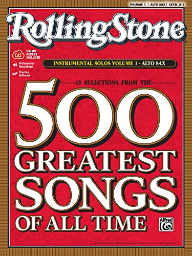 9780739052877: Rolling Stone: Instrumental Solos, Vol. 1- Alto Sax, Level 2-3