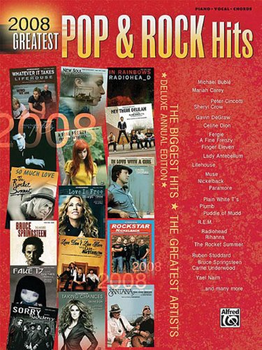 Stock image for 2008 Greatest Pop & Rock Hits: Greatest Hits for sale by OwlsBooks