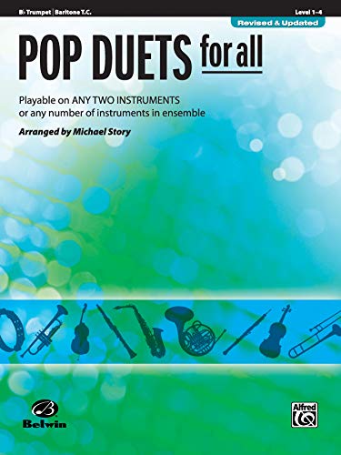 9780739054277: Pop Duets for All: B-Flat Trumpet, Baritone T.C.: Playable on Any Two Instruments or Any Number of Instruments in Ensemble