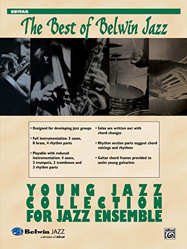 9780739055410: Best of belwin jazz young gtr pt piano (Young Jazz Collection for Jazz Ensemble)