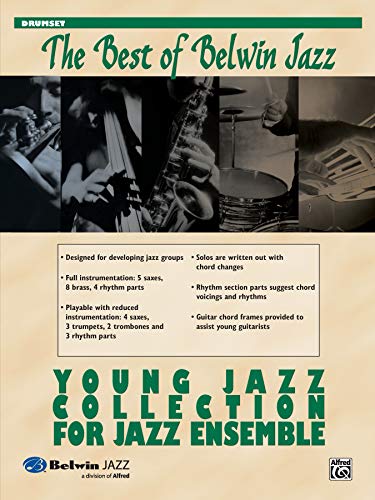 9780739055441: Best of belwin jazz young drums pt (Young Jazz Collection for Jazz Ensemble)