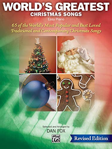Beispielbild fr World's Greatest Christmas Songs: 65 of the World's Most Popular and Best Loved Traditional and Contemporary Christmas Songs zum Verkauf von WorldofBooks
