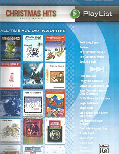 Stock image for Christmas Hits Sheet Music Playlist: Piano/Vocal/Chords for sale by ThriftBooks-Atlanta