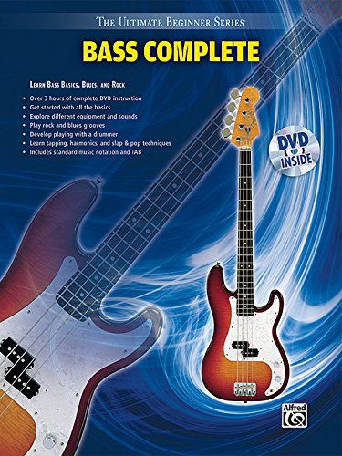 Beispielbild fr Ultimate Beginner -- Bass Complete: Book & DVD (Sleeve) (The Ultimate Beginner Series) zum Verkauf von SecondSale