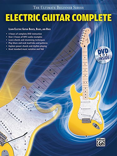 Stock image for Ultimate Beginner Electric Guitar Complete (Book & DVD (Hard Case)) for sale by HPB-Emerald