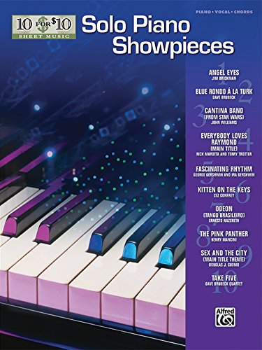 10 for 10 Sheet Music Solo Piano Showpieces: Piano Solos (9780739056417) by [???]