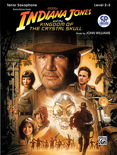 Beispielbild fr Indiana Jones and the Kingdom of the Crystal Skull Instrumental Solos: Tenor Sax, Book & CD (Pop Instrumental Solos Series) zum Verkauf von Magers and Quinn Booksellers