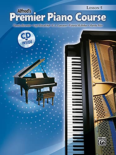 Beispielbild fr Premier Piano Course Lesson Book, Bk 5 (Book & CD) (Alfred's Premier Piano Course) zum Verkauf von WorldofBooks