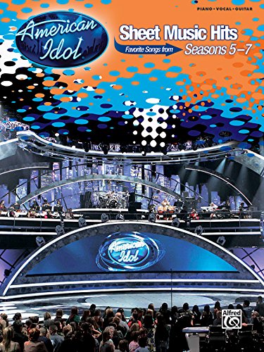 Stock image for American Idol Sheet Music Hits: Favorite Songs from Seasons 5-7 (Piano/Vocal/Chords) for sale by HPB Inc.