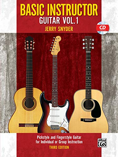 Stock image for Basic Instructor Guitar, Bk 1: Pickstyle and Fingerstyle Guitar for Individual or Group Instruction, Book & CD for sale by Books From California