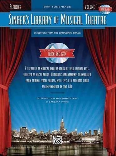9780739061008: Singer's library of musical theatre - vol. 1 +cd: Baritone/Bass, 35 Songs from the Broadway Stage (Singer's Library of Musical Theatre, 1)
