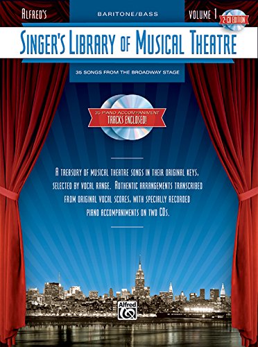 9780739061015: Singer's Library Of Musical Theatre Vol. 1, 2 Cds Baritone/bass