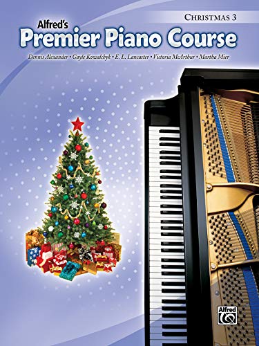Beispielbild fr Premier Piano Course Christmas, Bk 3 zum Verkauf von Better World Books
