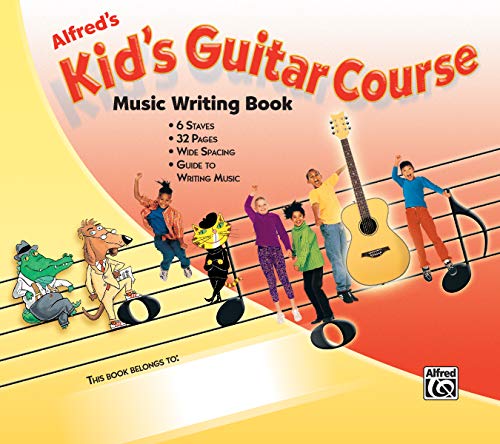 Imagen de archivo de Alfred's Kid's Guitar Course Music Writing Book a la venta por Better World Books