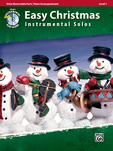 Stock image for Easy Christmas Instrumental Solos for Strings, Level 1 : Viola, Book and Online Audio/Software for sale by Better World Books