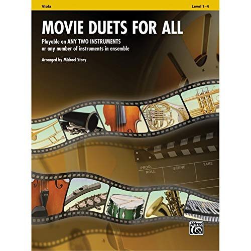 Beispielbild fr Movie Duets for All : Viola zum Verkauf von Better World Books