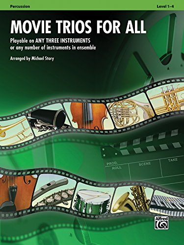 Imagen de archivo de Movie Trios for All : Percussion a la venta por Better World Books