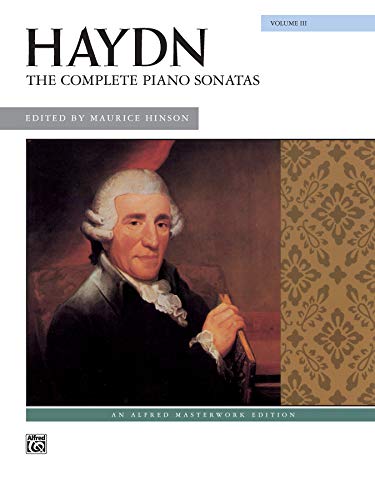 Stock image for The Complete Piano Sonatas, Vol 3 (Alfred Masterwork Edition, Vol 3) for sale by Books Unplugged