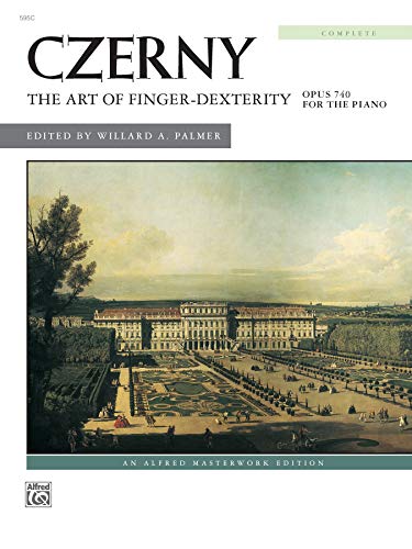 Beispielbild fr The Art of Finger-Dexterity, Opus 740 for the Piano, Complete zum Verkauf von Blackwell's