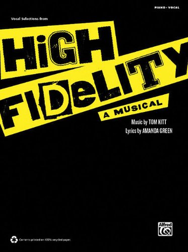 Beispielbild fr High Fidelity - A Musical: Vocal Selections zum Verkauf von Front Cover Books