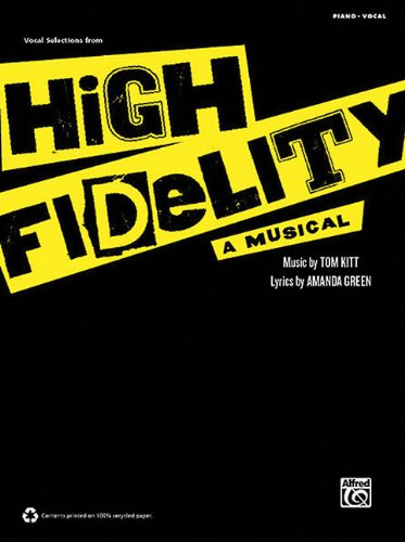 Imagen de archivo de High Fidelity - A Musical: Vocal Selections a la venta por Front Cover Books