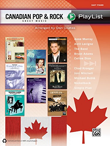 Canadian Pop & Rock Sheet Music Playlist (9780739065488) by [???]