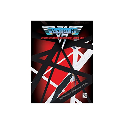 Stock image for Van Halen 30 Classics From The Legendary Guitar God Authentic Guitar Tab Edition (Authentic Guitar-Tab Editions) for sale by BookHolders
