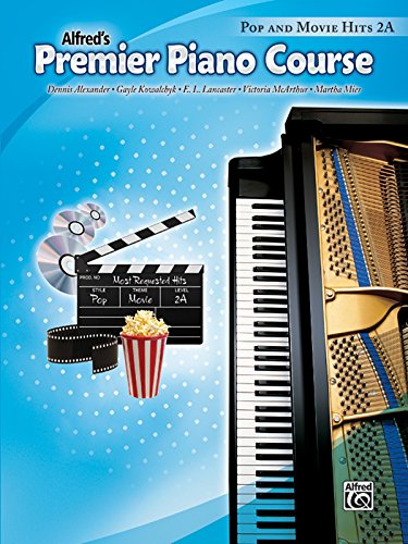 Stock image for Premier Piano Course Pop and Movie Hits, Bk 2A (Premier Piano Course, Bk 2A) for sale by HPB-Emerald