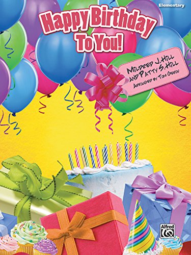 9780739067000: Happy Birthday to You!: Elementary Piano Solo, Sheet