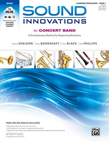 Beispielbild fr Sound Innovations for Concert Band, Bk 1: A Revolutionary Method for Beginning Musicians (Combined Percussion), Book & Online Media zum Verkauf von Once Upon A Time Books