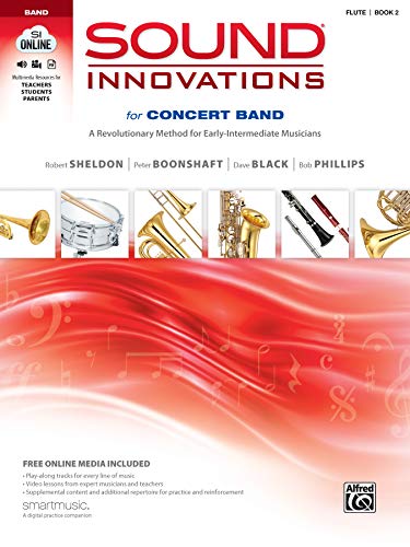 Stock image for Sound Innovations for Concert Band, Bk 2: A Revolutionary Method for Early-Intermediate Musicians (Flute), Book & Online Media for sale by ThriftBooks-Atlanta