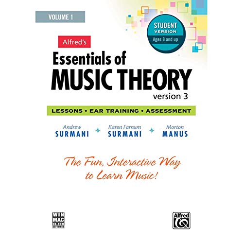 Beispielbild fr Emt3 CD-Rom Student Vol 1: Version 3: Lessons, Ear Training, Assessment: Ages 8 and Up (Alfred's Essentials of Music Theory) zum Verkauf von Kennys Bookshop and Art Galleries Ltd.