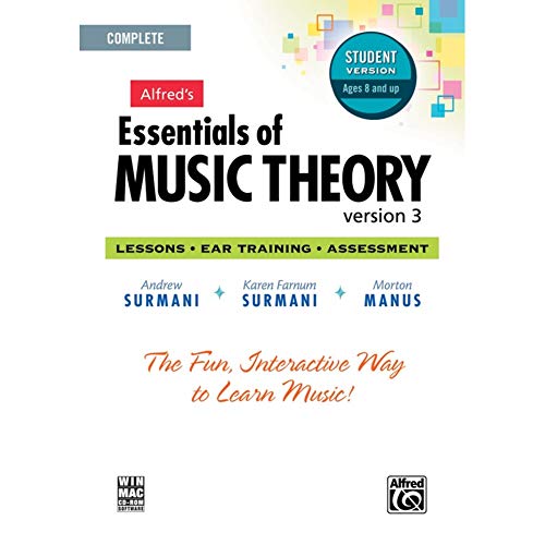 Alfred's Essentials of Music Theory Software, Version 3.0: Complete Student Version, Software (9780739068618) by Surmani, Andrew; Surmani, Karen Farnum; Manus, Morton