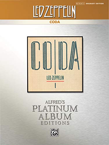 Beispielbild fr Led Zeppelin -- Coda Platinum Drums: Drum Transcriptions (Alfreds Platinum Album Editions) zum Verkauf von Zoom Books Company