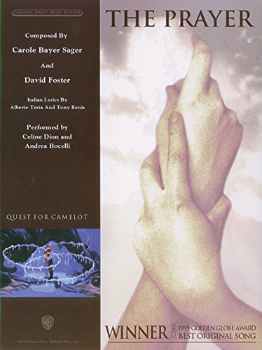 Beispielbild fr The Prayer: Piano/Vocal/Chords, Sheet (Original Sheet Music Editions) (Italian and English Edition) zum Verkauf von Wonder Book