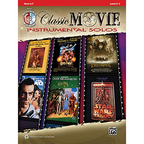 Imagen de archivo de Classic Movie Instrumental Solos: Horn in F (Book & CD) (Pop Instrumental Solo Series) a la venta por Magers and Quinn Booksellers