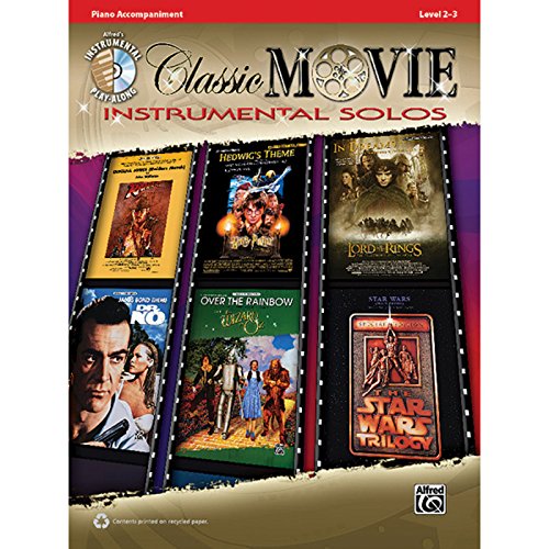 Stock image for Classic Movie Instrumental Solos: Piano Acc. (Book & CD) (Pop Instrumental Solo Series) for sale by Revaluation Books