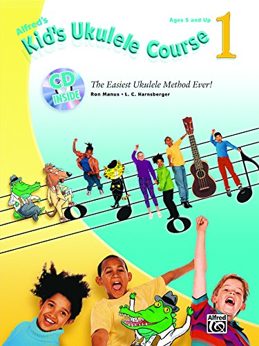 Imagen de archivo de Alfred's Kid's Ukulele Course 1: The Easiest Ukulele Method Ever!, Book & CD a la venta por HPB-Diamond