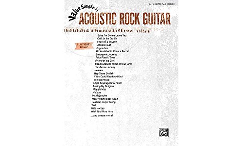 9780739071229: Value Songbooks Acoustic Rock Guitar: Easy Guitar Tab