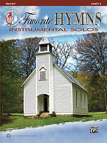 Imagen de archivo de Favorite Hymns Instrumental Solos: Horn in F, Book & CD (Instrumental Solos Series) a la venta por HPB-Diamond
