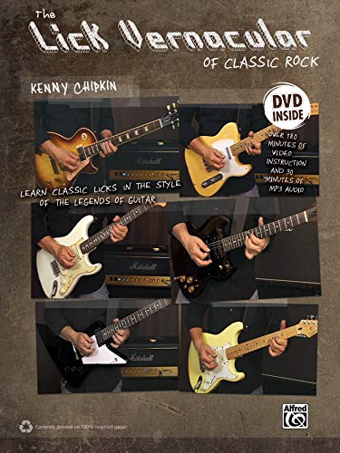 Stock image for Lick Vernacular -- Classic Rock Guitar (Book & DVD) for sale by Magers and Quinn Booksellers