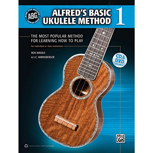 9780739073490: Alfred's Basic Ukulele Method 1: The Most Popular Method for Learning How to Play (Alfred's Basic Ukulele Library)