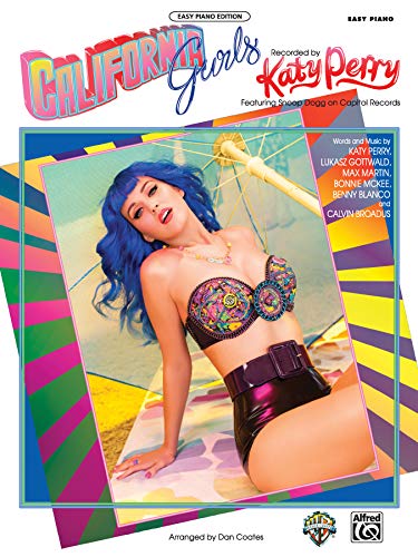 Imagen de archivo de California Gurls: Easy Piano, Sheet a la venta por Ebooksweb